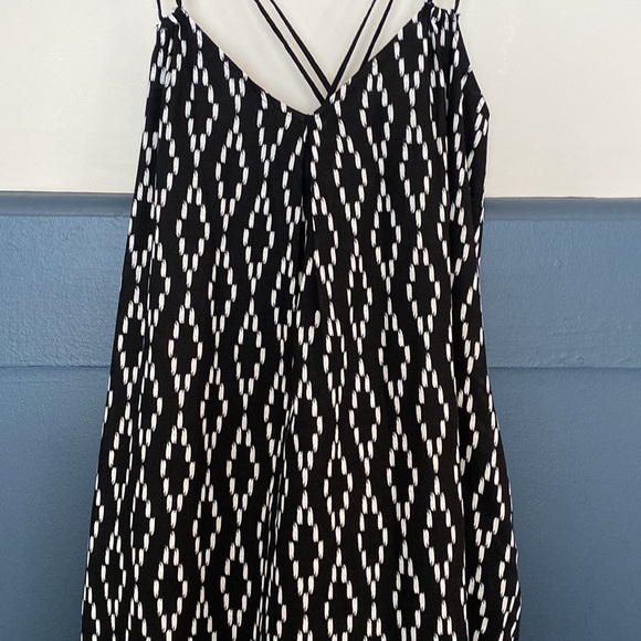 NWT Banana Republic Ikat Patio Dress in Black  6 - Picture 5 of 12